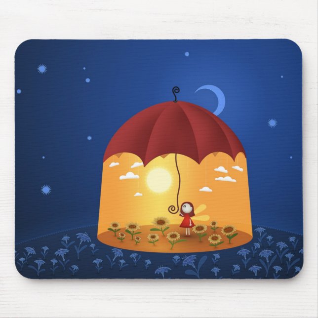 Tapis De Souris Quand le jour vient (Devant)