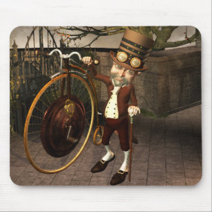 Tapis De Souris Quart de penny Steampunk de penny