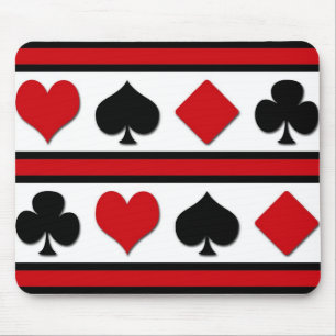 Tapis De Souris Quatre combinaisons de cartes