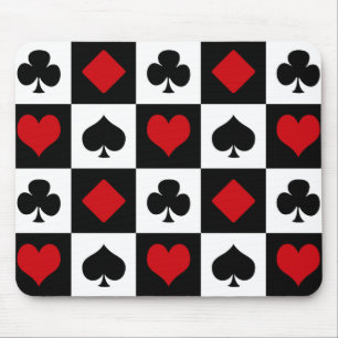 Tapis De Souris Quatre combinaisons de cartes