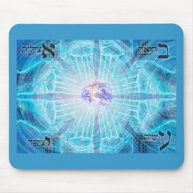 Tapis De Souris Quatre mondes Mousepad (Devant)