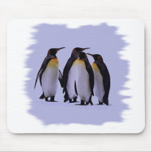 Tapis De Souris Quatre pingouins