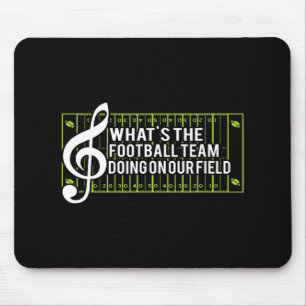 Tapis De Souris Que fait l'équipe de football sur notre terrain
