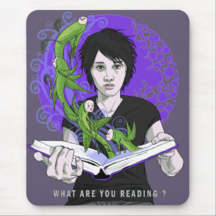 Tapis De Souris Que Lis-Tu Mousepad ?