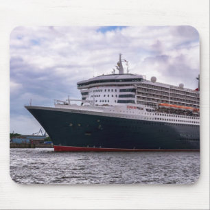 Tapis De Souris Queen Mary im Hafeneinlauf