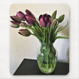 Tapis De Souris Queen of Night Tulips