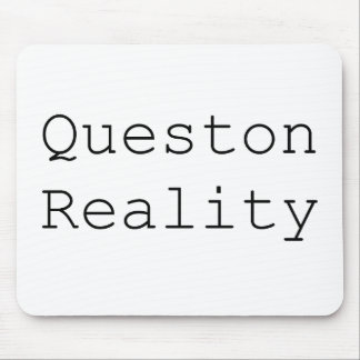 Tapis De Souris Question Réalité Mousepad