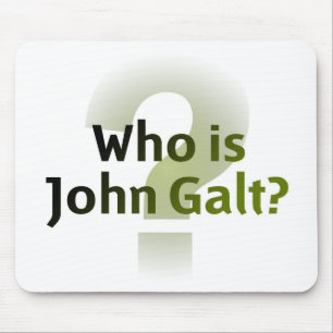 Tapis De Souris Qui est John Galt ?