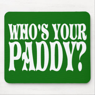 Tapis De Souris Qui est votre paddy