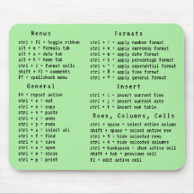 Raccourci vert clavier Office Feuille de calcul