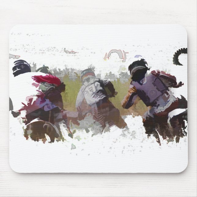 Tapis De Souris Racers Dirt-bike (Devant)