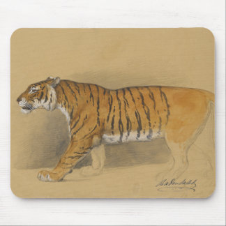 Tapis de souris Raden Saleh® 'Tigre javanais march