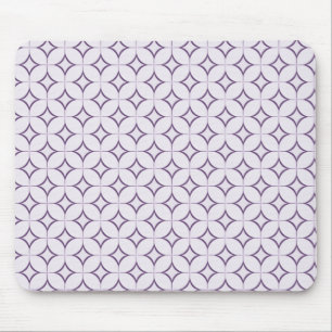 Tapis De Souris Radiance rétro Mousepad, Aubergine
