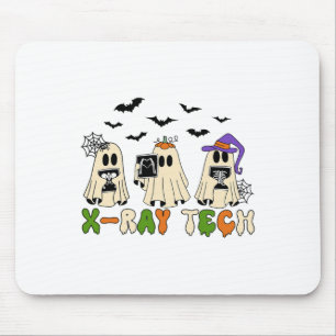 Tapis De Souris Radiologie Fantôme d'Halloween de la technologie d