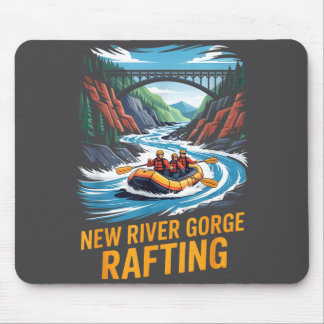 Tapis De Souris Rafting New River Gorge Kayak Eaux Vives Extérieur