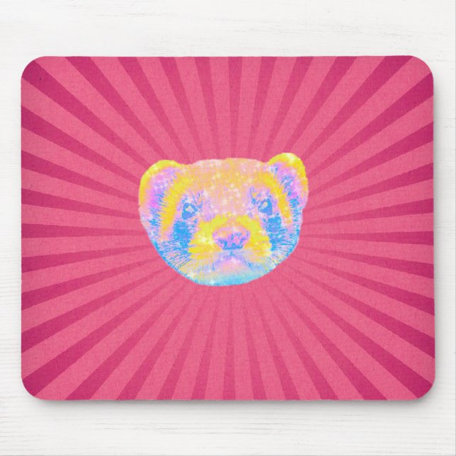 Tapis De Souris Rainbow Ferret (Devant)