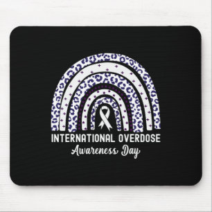 Tapis De Souris Rainbow Leopard International Overdose Sensibilisa