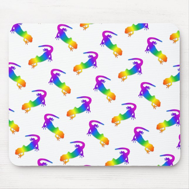 Tapis De Souris Rainbow Salamander (Devant)