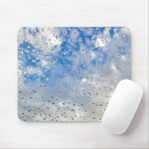 Tapis De Souris Raindrops On Window