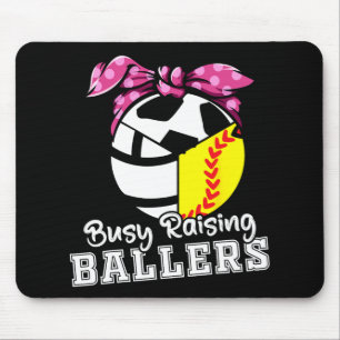 Tapis De Souris Raising Ballers - Drôle de football de balle molle