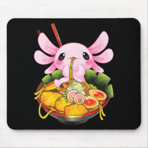 Tapis De Souris Ramen Axolotl Kawaii Anime Japonais Food Gift Girl
