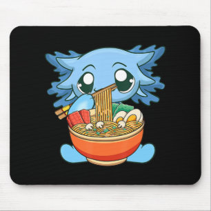 Tapis De Souris Ramen Axolotl Kawaii Anime Japonais Food Gift Girl