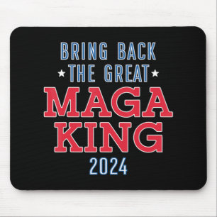 Tapis De Souris Ramener le grand roi Maga Fun Ulta Maga Desi