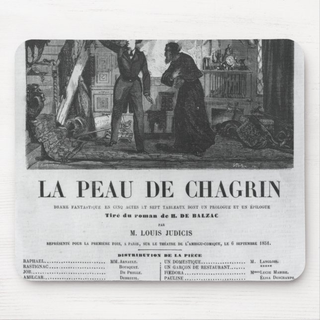 Tapis De Souris Raphael de Valentin et le commerçant (Devant)