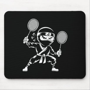 Tapis De Souris Raquette de navette - Joueur d'équipe Dminton Ninj