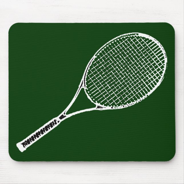 Tapis De Souris raquette de tennis (Devant)