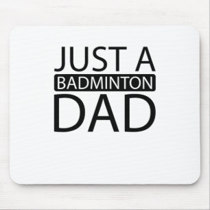 Tapis De Souris Raquette Volant de badminton - Juste Un Badminto