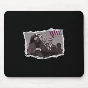 Tapis De Souris Rassemblement tirant sur le survivant