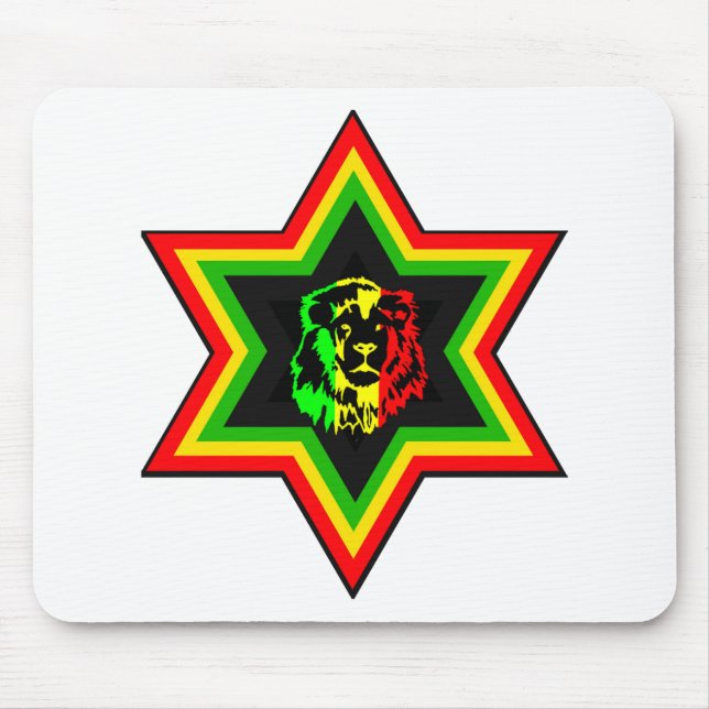 Tapis De Souris Rasta juive (Devant)