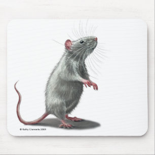 Tapis De Souris Rat Mousepad