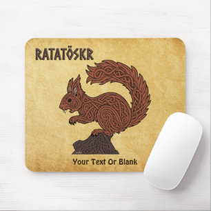 Tapis De Souris Ratatöskr, Écureuil Norois/Viking