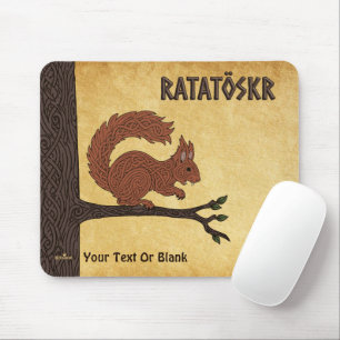 Tapis De Souris Ratatöskr, Écureuil Norois/Viking