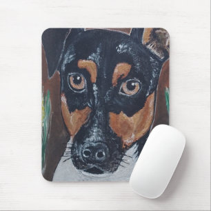 Tapis De Souris Ratonero dans la peinture de Canyon par Alfred Fox