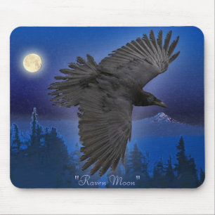 Tapis De Souris RAVEN & MOON Mousepad