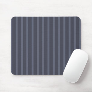 Tapis de souris rayé bleu et gris moderne