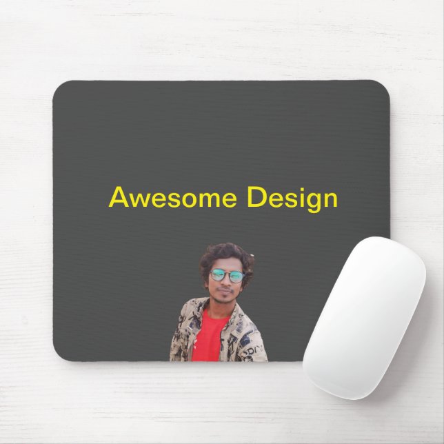 Tapis De Souris Rayhan Uddin Conception photo Plaque souris (Avec souris)