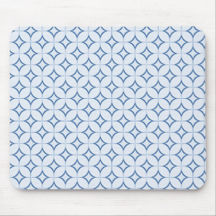 Tapis De Souris Rayon Rétro Mousepad, Bleu