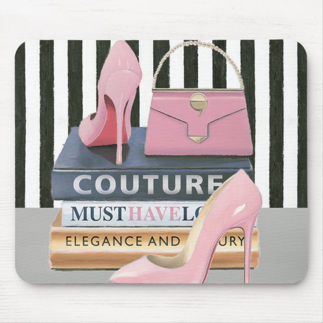 Tapis De Souris Rayures de couture d'Apple sauvage | - chaussures (Devant)