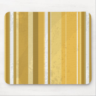 Tapis De Souris Rayures Jaunes des Années 70