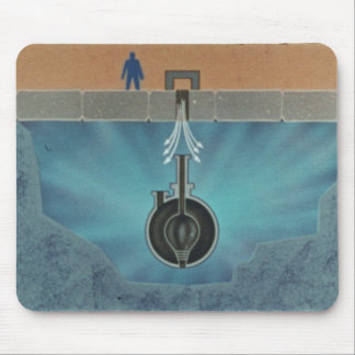 Tapis De Souris Réacteur homogène Expérience 2 (HRE-2) Mousepad