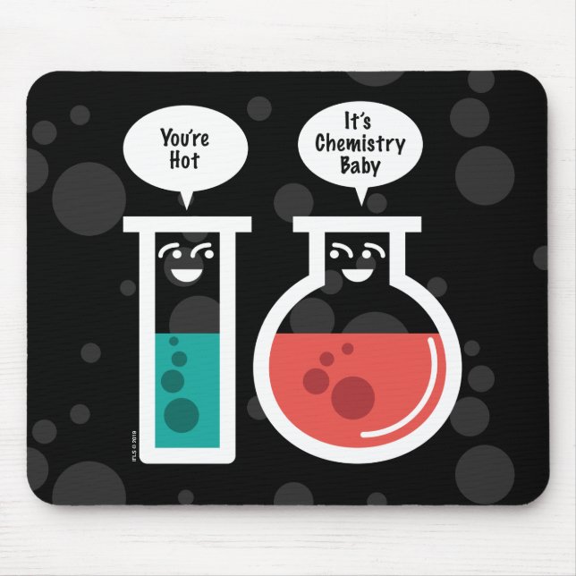 Tapis De Souris Réaction chimique (Devant)