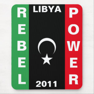 TAPIS DE SOURIS REBEL POWER LIBYA 2011