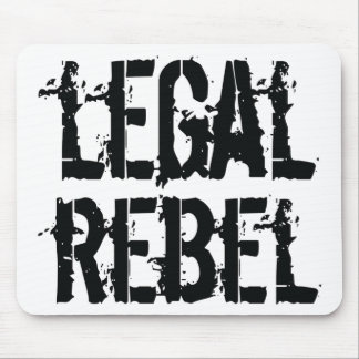 Tapis de souris rebelle juridique