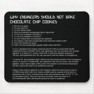Tapis De Souris Recette de l'ingénieur drôle Mousepad