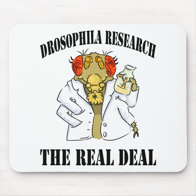 Tapis De Souris Recherche de drosophile (Devant)