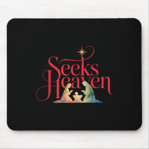 Tapis De Souris Recherche Scène de Nativité Céleste Drôle 67 Mème